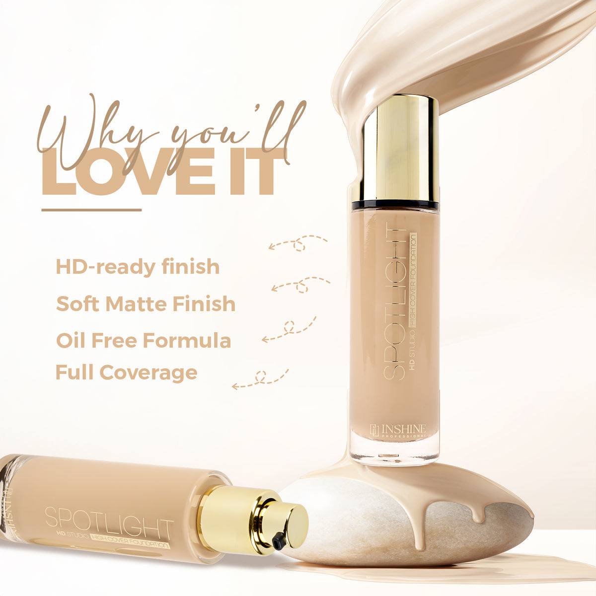 Spotlight HD Studio High Cover Foundation