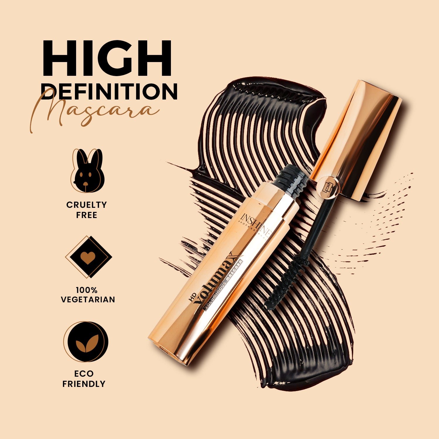 HD Volumax Voluminous Mascara