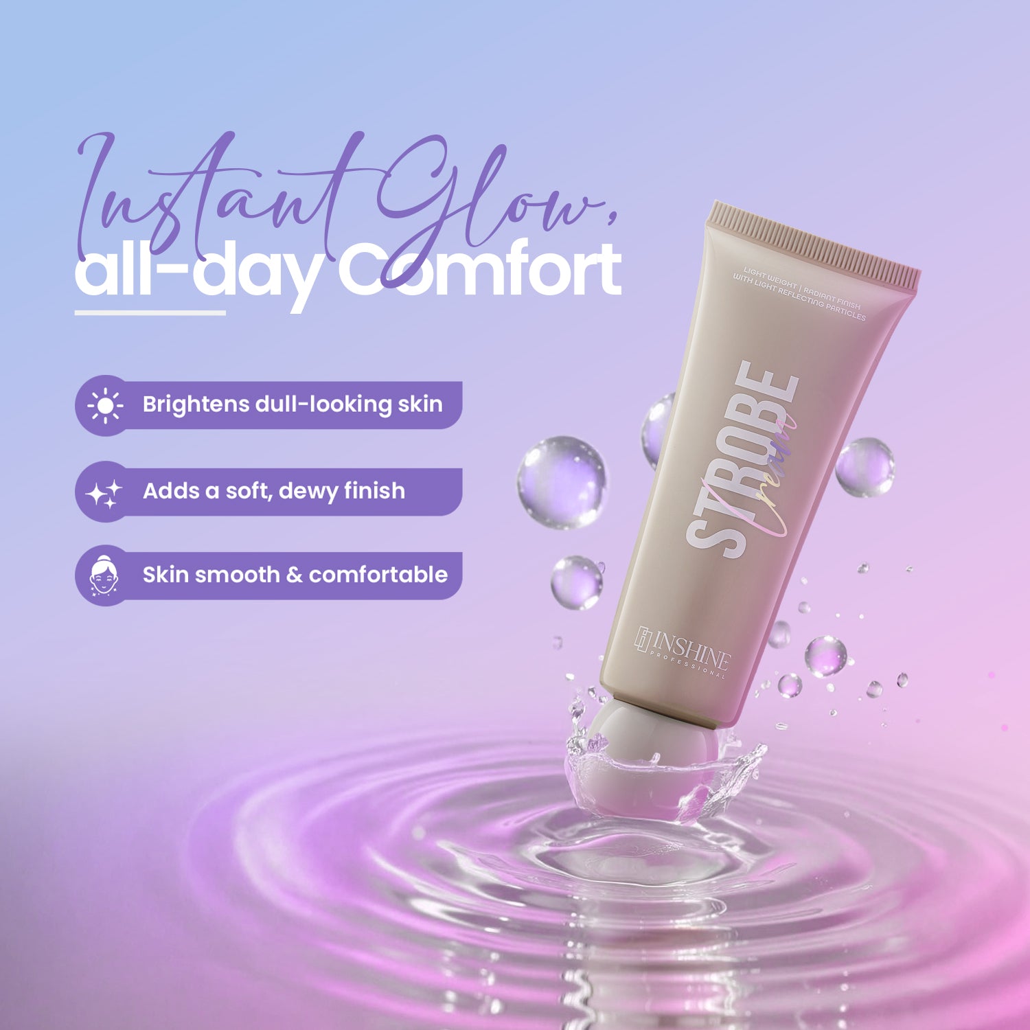Strobe Cream with Soft Light-Reflecting Glow