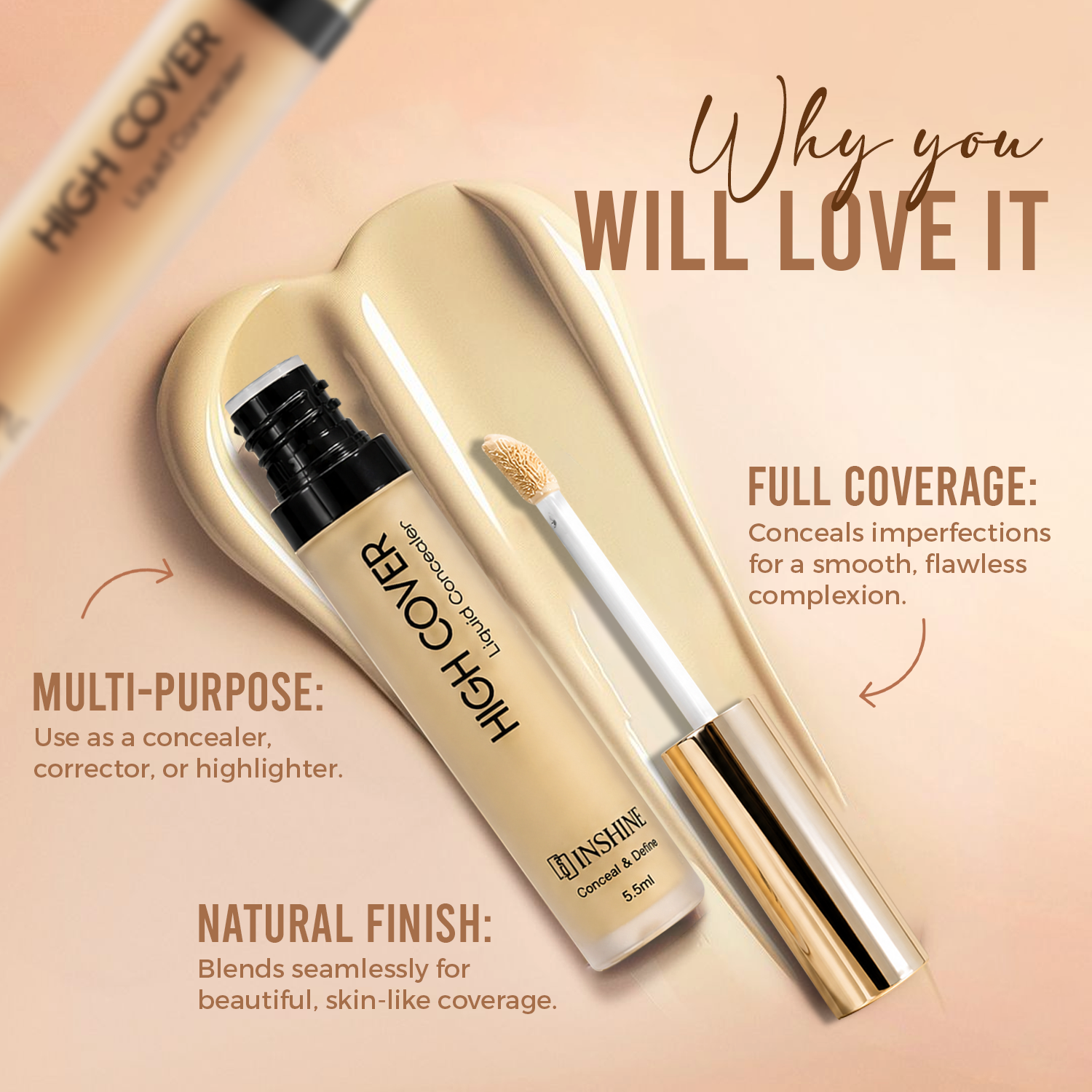 High Cover Liquid Concealer