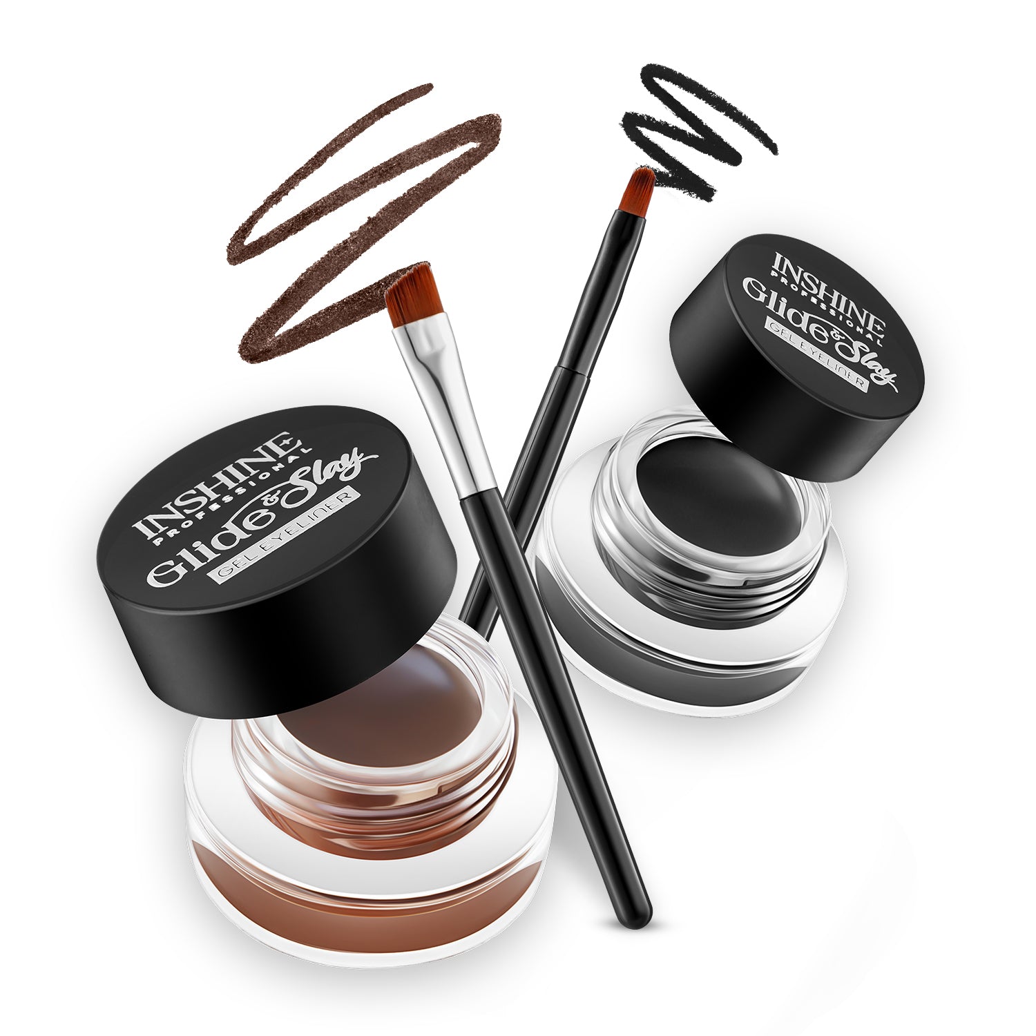 Glide & Slay Gel Eyeliner, Waterproof Long-Lasting Smudge Proof
