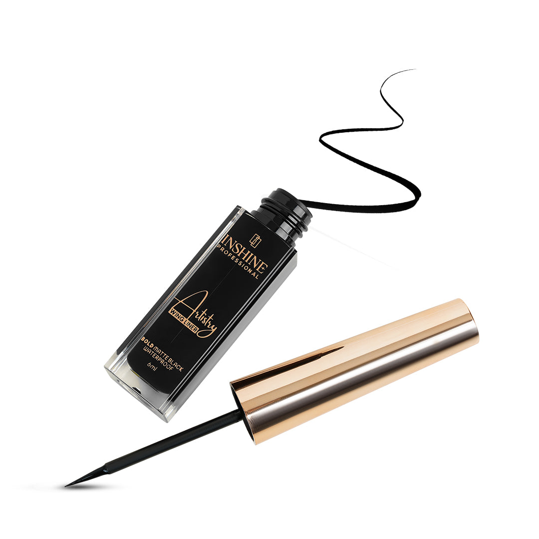 Artistry Wing Liner – Bold Matte Black Waterproof