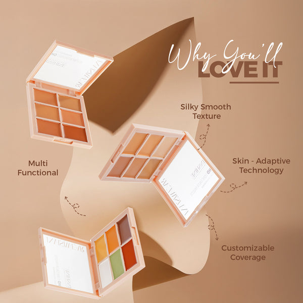 HD CONCEALER PALETTE FULL COVERAGE
