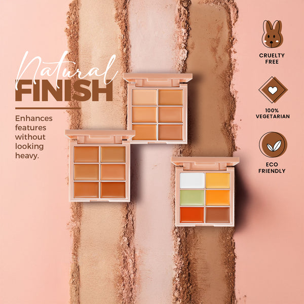 HD CONCEALER PALETTE FULL COVERAGE