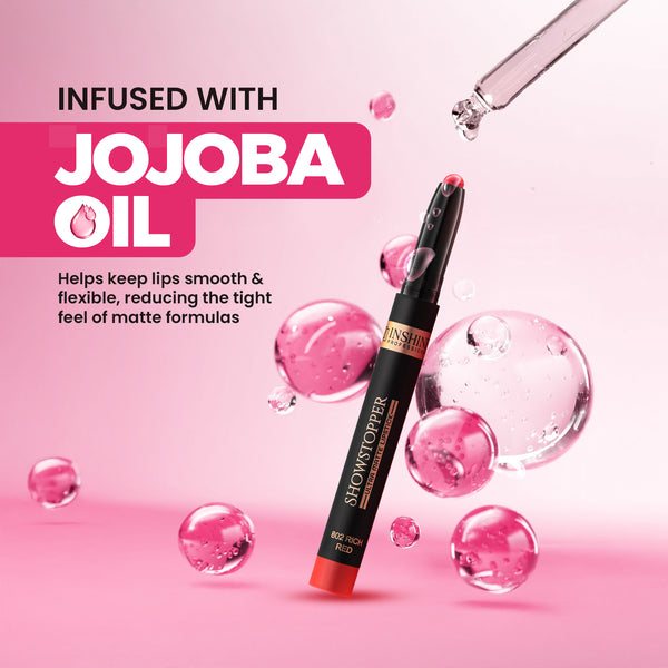 Showstopper Ultra Matte Lipstick | No Transfer & Waterproof Formula